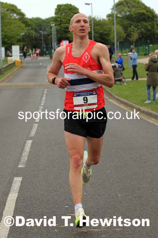 The 2023 Clive Cookson 10k Road Race (organised by NSP), Wed. May 17th. Photo: David T. Hewitson/Sports for All Pics